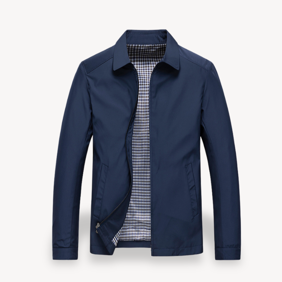 Men’s Zip-Up Jacket – Effortless Modern Versatility