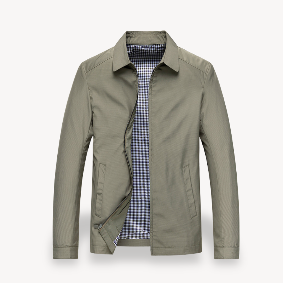 Men’s Zip-Up Jacket – Effortless Modern Versatility