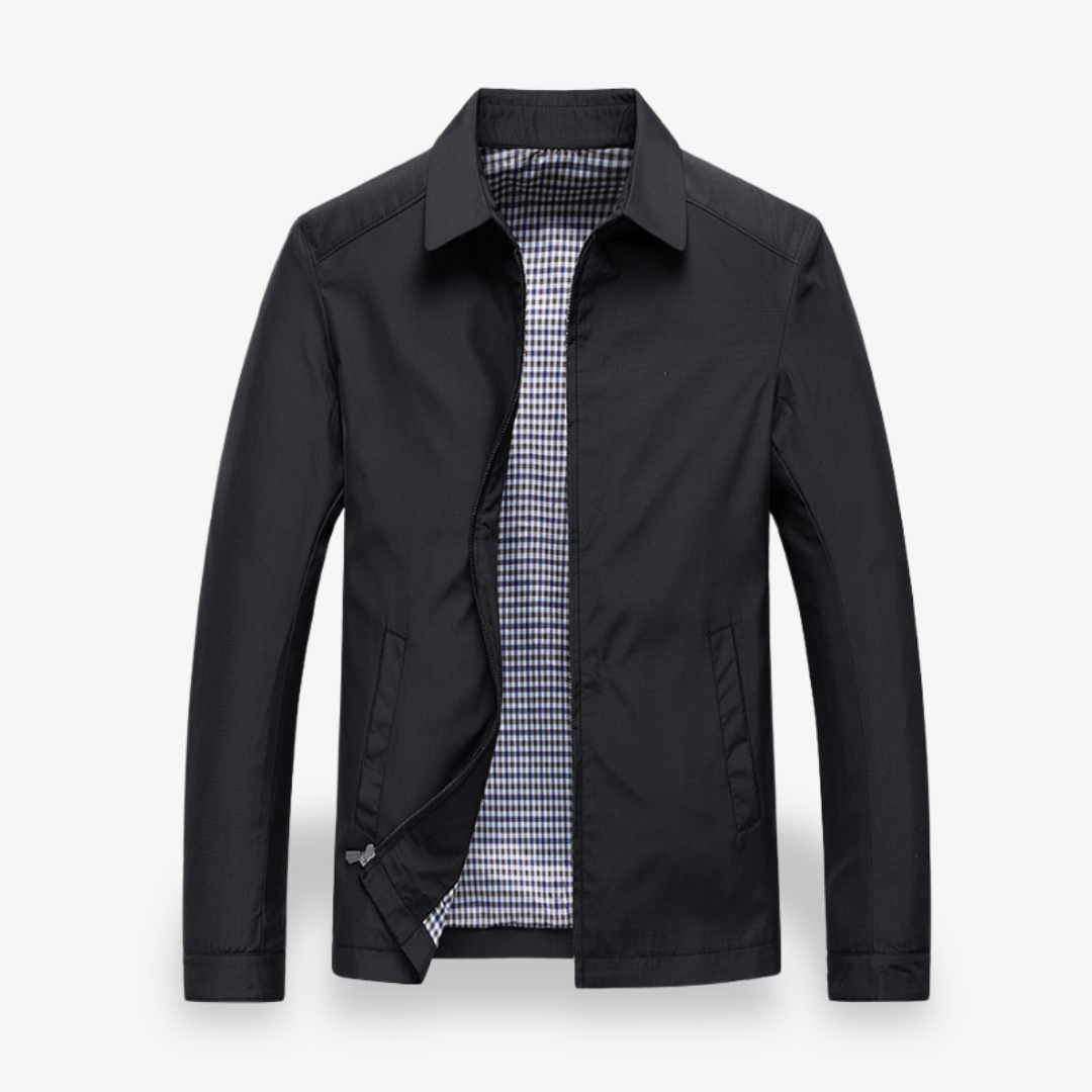 Men’s Zip-Up Jacket – Effortless Modern Versatility