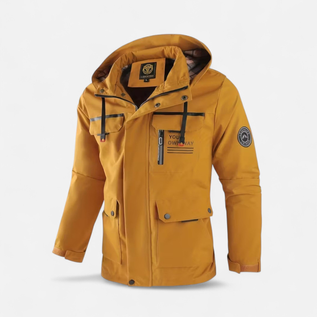 Men’s Hooded Zip Jacket – Effortless Everyday Versatility