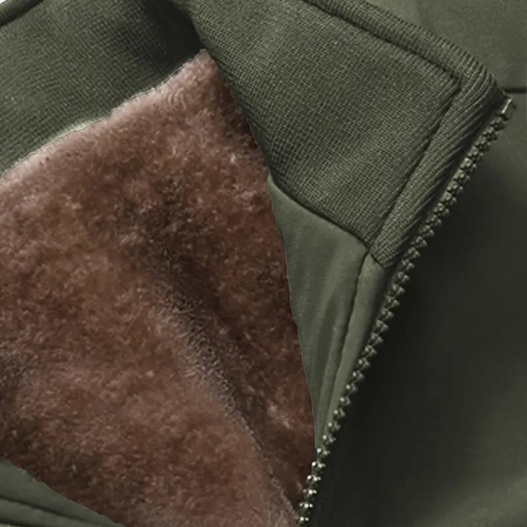 Men’s Sherpa-Lined Jacket – Refined Structure with Everyday Versatility