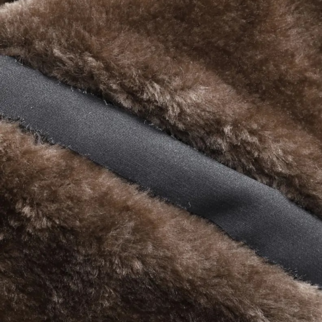 Men’s Sherpa-Lined Jacket – Refined Structure with Everyday Versatility