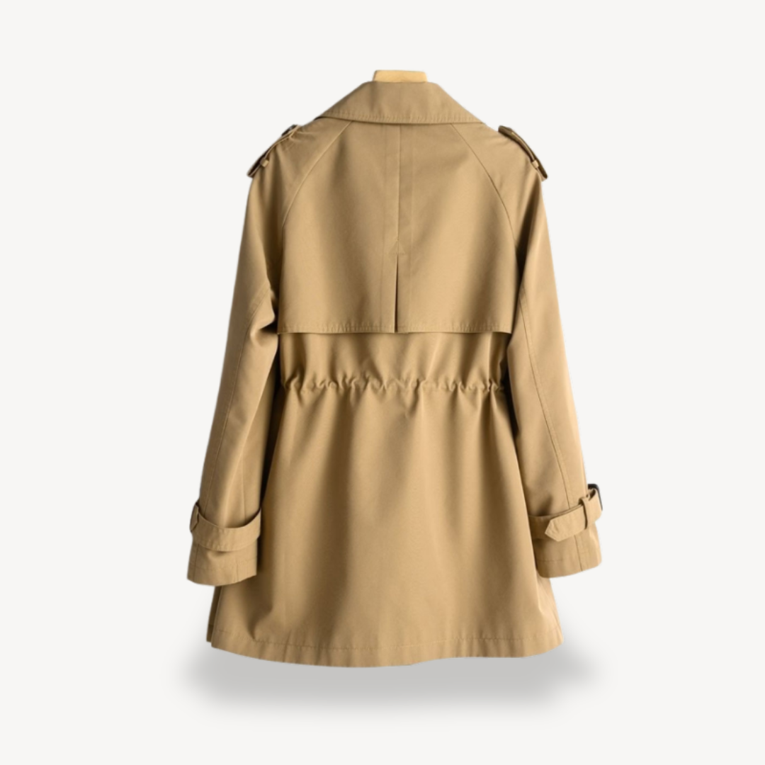 Women’s Double-Breasted Trench Coat – Effortless Elegance for Every Season